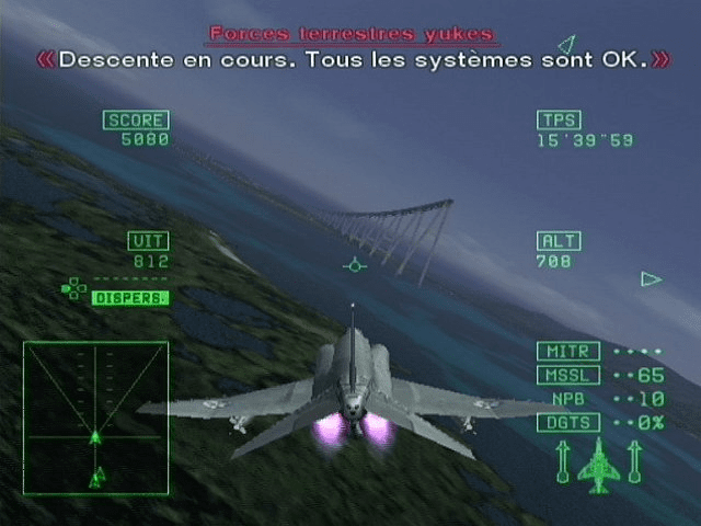 Ace Combat Squadron Leader – Promo Disc PS2, Jeu D'arcade/combat, PEGI 12, Bon état