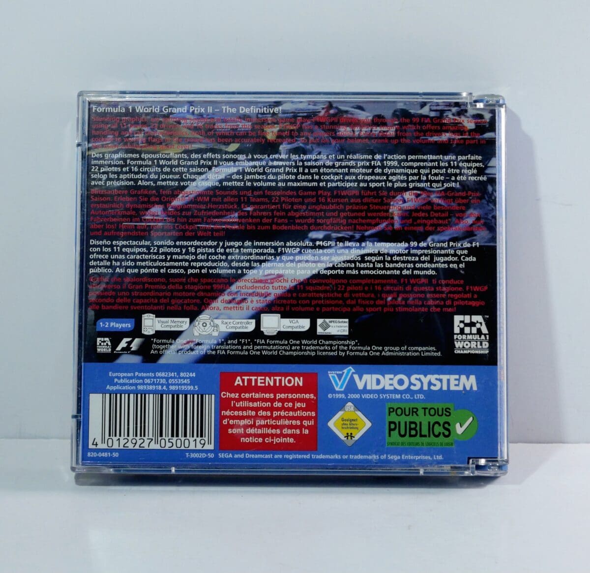 F1 World Grand Prix II for Dreamcast – Image 2