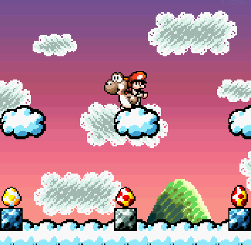 Les oeufs de Yoshis Island