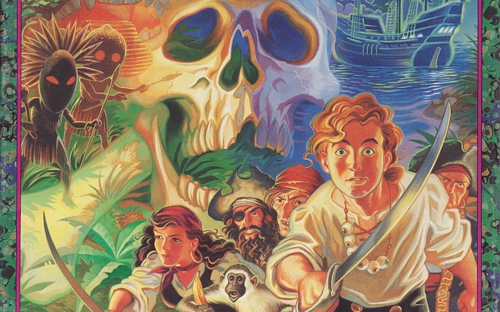 video game secret of monkey island wallpaper preview