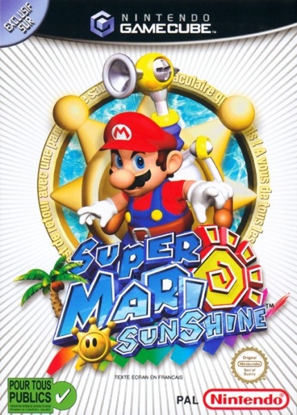 gc super mario sunshine e