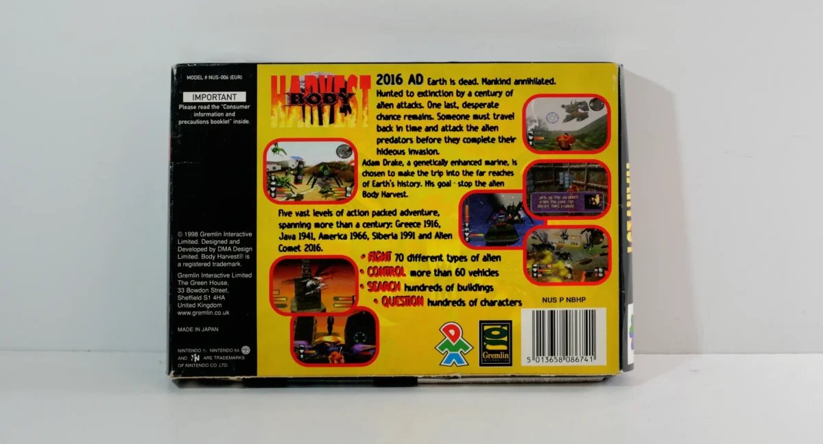 Body Harvest – Image 2