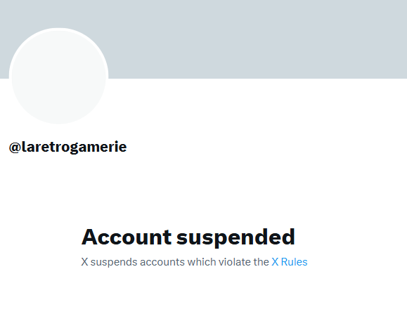 rip compte twitter