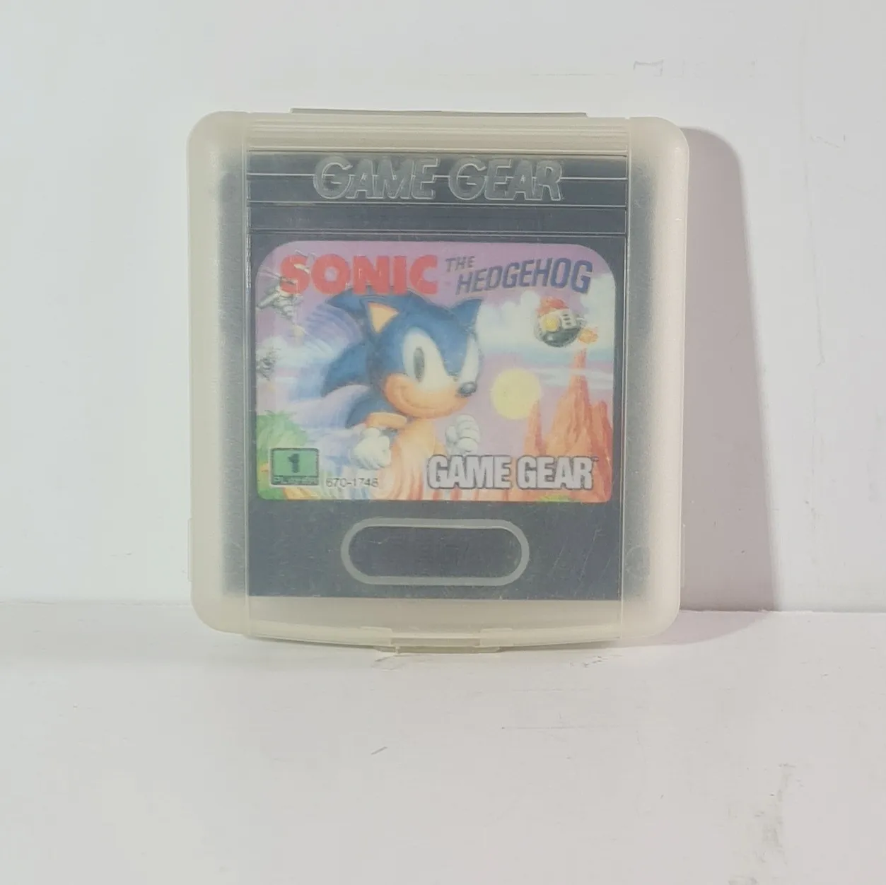 Jeu Sonic The Hedgehog Sur Sega Game Gear - Version Rétro, Bon état