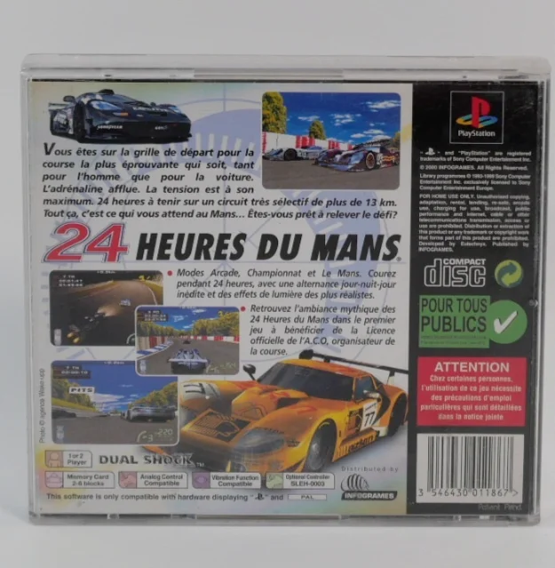 Plateau De Jeu Ancien - 24 Heures Du Mans - Jeu De Société Vintage - Occasion