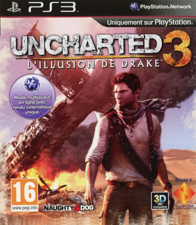 jaquette uncharted l illusion de drake playstation ps cover avant g