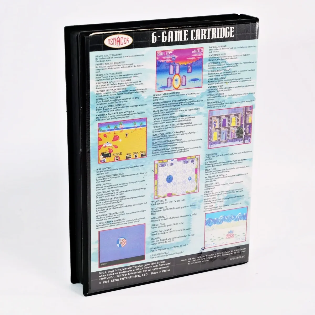 Menacer 6-Game Cartridge – Image 2