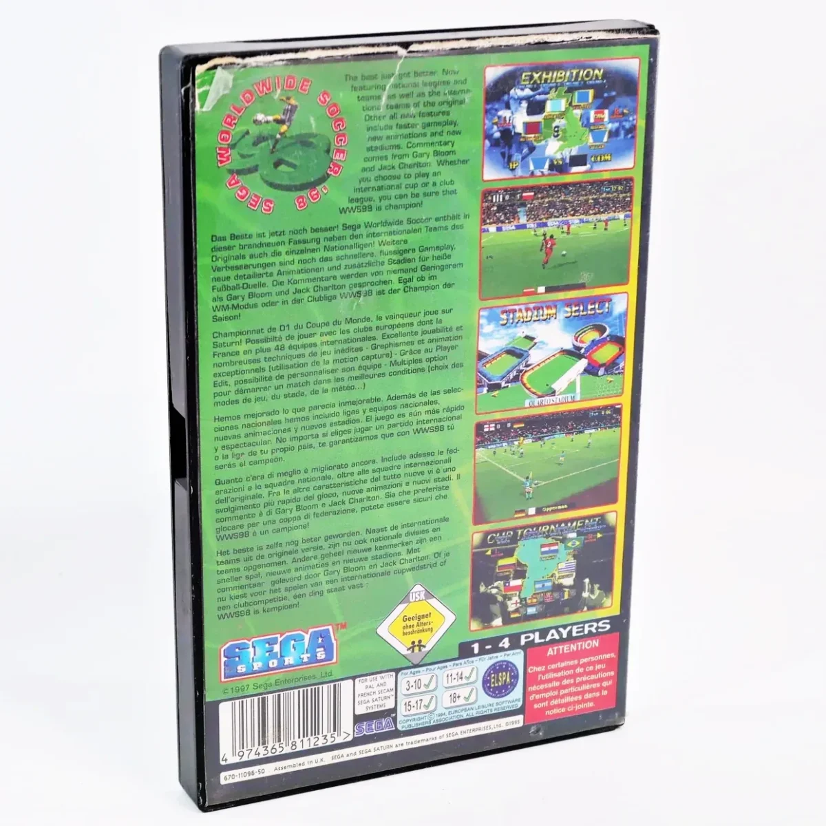 Sega Worldwide Soccer ’98 – Image 2