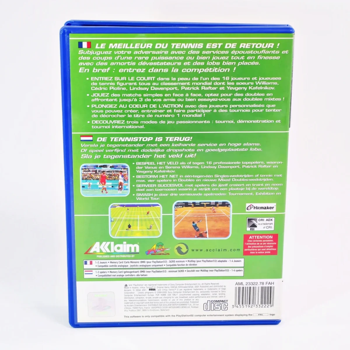 Virtua Tennis 2 – Image 2